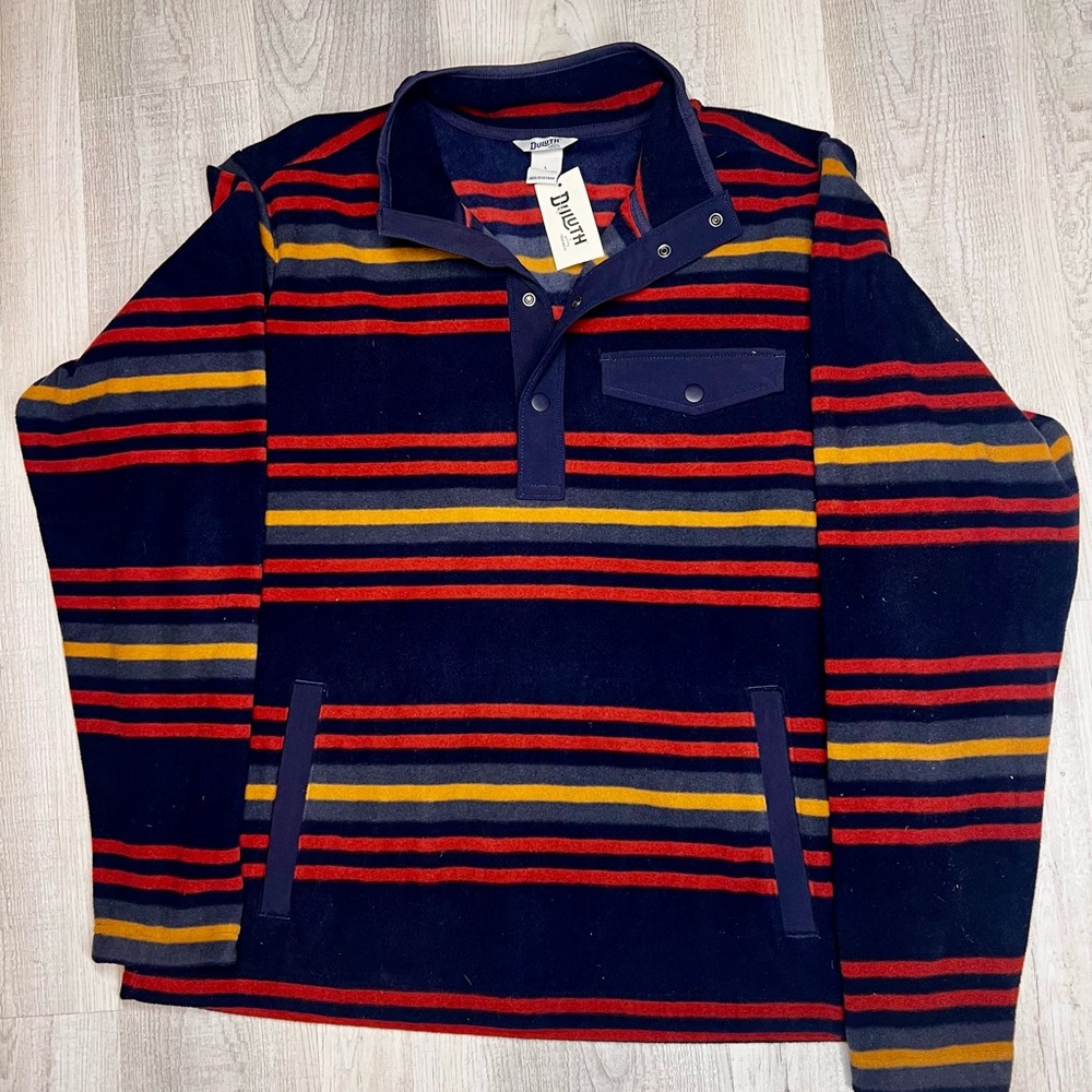 Duluth Men’s Striped Pullover